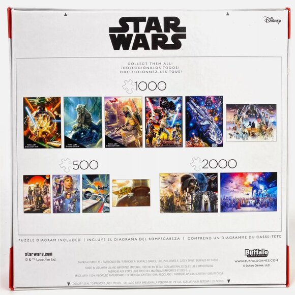 NEW Star Wars The Mandalorian The Child Baby Yoda 500 Piece Buffalo Games Puzzle - Picture 3 of 6